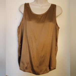 NWT Silk Tank Shell Size Large 14 16 Vintage